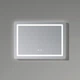 Дзеркало Qtap Mideya (DC-F614) 700х500 з LED-підсвічуванням Touch, з антизапітнінням, диммером QT2078NCF07050W - зображення 6