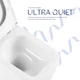 Унитаз подвесной Qtap Gemini безободковый с сиденьем Soft-closeQTGEM26W45430 - изображение 5
