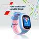 Смарт-часы Canyon ZEFIR KW-49 E-SIM 4G GPS Blue Дитячий смарт-годинник (CNE-KW49BL) - изображение 6