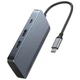 Концентратор USB-C 7-in-1 1xUSB-C PD100W + 2xHDMI + 4xUSB-A black Anker (A83740A2) - зображення 1