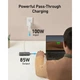 Концентратор USB-C 8-in-1 1xUSB-C PD100W + 1xHDMI + 2xUSB-A + 1xUSB-C 10Gbps + 1xRJ45 + SD black Anker (A83830A2) - зображення 5