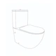 Унитаз напольный Qtap Jay Ultra Quiet с сидением Soft-close 640x360x835 мм QT07222175TW White - изображение 4