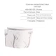 Комплект Qtap Tern Marble 3 в 1: унитаз подвесной Ultra Quiet + биде подвесное + раковина накладная QTTERMR49164 - изображение 5