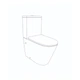 Унитаз напольный Qtap Swan Ultra Quiet с сидением Soft-close 640x360x835 мм QT16222182TW White - изображение 4