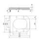 Сидіння для унітаза Qtap Tern 420х340х35 мм, Matt Black, з мікроліфтом, Slim Duroplast, Quick Release QT99HY2322MB - зображення 5