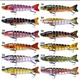 Воблер составной свимбейт ANFS Swimbait Minnow 13.5 см 19 г тонущий 2# - изображение 3