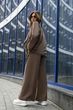 Костюм подростковый классический двойка popluzhnaya ЕВ25584 коричневый 146 152 - изображение 3