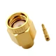 Инженерный SMA Plug 1шт для RG402 Leno RF (КНР) высокоточный разъем для надежного подключения в ВЧ и микроволновых системах - изображение 7
