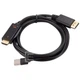 Кабель Ewell HDMI to DisplayPort, 4K 60Hz, 1.8 метри (EW839) - зображення 1