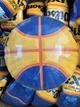 М'яч баскетбольний для стрітболу Wilson FIBA 3X3 Official Game Ball size 6 ( розмір 6 ) WTB0533IBCN Жовто-синій - зображення 4