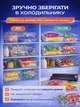 Вакууматор для продуктів вакуумний пакувальник для їжі побутовий з запаюванням сухих і вологих продуктів зберігання заморожування заморозки м’яса овочів вакуумування з відкачуванням повітря автоматичний ручний 110 Вт герметичні пакети 10 шт в комплекті - зображення 5