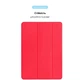 Чехол Smart Case для iPad Mini 2024 6 2021 защитный аксессуар из экокожи для удобного использования в красном цвете - изображение 6