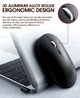 Беспроводная мышь TWolf X2 Rechargeable 2.4G Bluetooth для работы и игр с аккумулятором 500mAh и функцией смены DPI - изображение 7