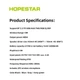 Портативна Bluetooth колонка 400 Вт 6 9 кг з RGB підсвічуванням для вечірок Hopestar Party 168 чорна - зображення 3