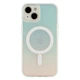 Чохол TPU+PC IMD Gradient з MagSafe для iPhone 16e прозорий із захистом камери - зображення 1