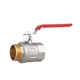 Кран шаровой Thermo Alliance Standart 1" 1/2 ВН для воды (рычаг) SD605NW40PN40 - изображение 1