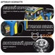 Радиоуправляемая машинка дрифтовая 4WD RACING TRUCK 28см. с LED подсветкой полноприводная для дрифта и гонок YD-898-YR - изображение 4