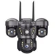Уличная IP WIFI Камера видеонаблюдение V380 PRO SC29-W-L 15МП 4 объектива на 3 одновременных зоны слежения - изображение 7