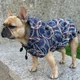 Куртка дождевик для собак UMYKO BLUE, Your Stylish Hunter, разноцветный, Размер S, Непромокаемый жилет с капюшоном и подкладкой Omni-Heat для французского бульдога, мопса, амбулли и других пород собак, SKU 005100 - изображение 5