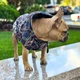 Куртка дождевик для собак UMYKO BLUE, Your Stylish Hunter, разноцветный, Размер S, Непромокаемый жилет с капюшоном и подкладкой Omni-Heat для французского бульдога, мопса, амбулли и других пород собак, SKU 005100 - изображение 6