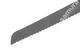 Ніж кухонний для хліба 230 мм Samura Golf Stonewash (SG-0055B) - зображення 5