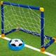 Hover Ball аэромяч светится + футбольные ворота, детский набор для игры дома, мяч на воздушной подушке - изображение 5