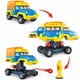 Робокар Поли Почер Robocar Poli Poacher, детская игрушка трансформер для мальчиков с ракетами и дорожными знаками - изображение 3