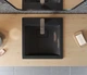 Умывальник накладной Status Neil Low 40 Black - изображение 4