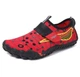 Детская обувь для пляжа и кораллов аквашузы Diving shoes красные 33 ( 21,5 см ) 506 - изображение 1