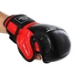 Перчатки Крабы спаринговые для MMA PU Zelart BO-4612 Размер L Черный-красный - изображение 2