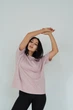 Футболка для вагітних та годуючих, арт. 243023 (пудра) "Simple&Basic" M Пудра (2550000858234) - зображення 7
