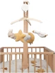 Karuzela na łóżeczko Little Dutch Newborn Naturals Fsc (LD8400) (8713291884007) - obraz 1