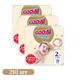 Детские подгузники 210 шт Goo.N Premium Soft размер 2(S) (3-6 кг) - изображение 1