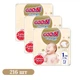 Детские подгузники 216 шт Goo.N Premium Soft размер 1 (NB) (для младенцев до 5 кг) - изображение 1