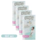 Детские подгузники 160 шт Giggles Premium Newborn размер 1 (2-5 кг) Детские одноразовые подгузники с индикатором влаги и защитой от протечек Памперсы для детей - изображение 1