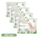Детские подгузники 160 шт Giggles Natural размер 2 Mini (3-6 кг) Детские одноразовые подгузники с усиленной защитой от протечек до 12 часов Памперсы органические для детей - изображение 1