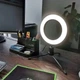 Кільцева світлодіодна лампа Ring Fill Light QX-160 + металевий штатив - зображення 2