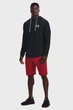Чоловіче чорне худі UA Rival Terry LC HD Under Armour S 1370401-001 - изображение 2