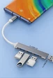 USB-хаб XoKo AC-404 USB Type-C – 4 USB порта, 3 х USB 2.0, 1 х USB 3.0 (XK-AC-404) - изображение 3