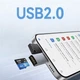 Кардидер ESSAGER Card Reader Type-C 2-in-1 TF/Micro SD (EDKTF-QW0G-P) - изображение 7