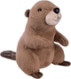 Игрушка мягконабивная Inka Toys Бобер 18x16x26 см (BOBR1_SU) - изображение 2