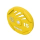 Tarcza olimpijska Tiguar Bumper 15 kg Żółty TI-WBR01500 (5902860494799) - obraz 3