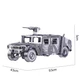 Конструктор металевий Shupin автомобіль Hummer H1 - зображення 7