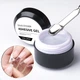 Адгезивный гель-клей для накладных и нарощенных ногтей XEIJAYI Solid Sticker Adhesive Gel 10 мл (UV/LED) - изображение 3