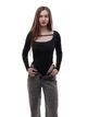Боді жіноче XL Чорний MY FAVORITE (714955-XL) - зображення 1