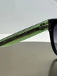 Сонцезахисні окуляри Gucci GG0034S 001 Black Web/Grey - зображення 4