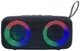 Портативна бездротова колонка NB чорна з Bluetooth, LED підсвічуванням, USB, акумуляторна акустика 10 Вт, блютуз колонка для телефону iPhone Android, компактна переносна колонка для музики - изображение 2
