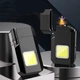 Електроімпульсна спіральна USB-запальничка LOVERS LV-6002 з ліхтариком, електрична без газу, вітростійка, аккумуляторна, компактна, для сигарет, свічок, подорожей та щоденного використання - изображение 2