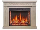 Електрокамін ArtiFlame Delmona AF28S слонова кістка енергоощадне світлодіодне освітлення - зображення 2