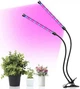 Фітолампа для рослин LED USB 10 Вт з таймером 3/9/12 рік, лампа для розсади 2 гілки на кліпсі, підсвітка для кімнатних рослин та теплиць - зображення 1